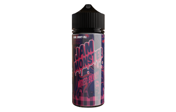 Mixed Berries 100ml 00mg-Jam Monster