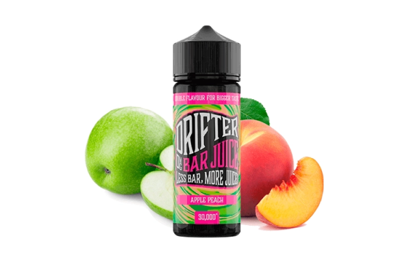 Apple Peach 100ml 00mg-Juice Sauz Drifter

