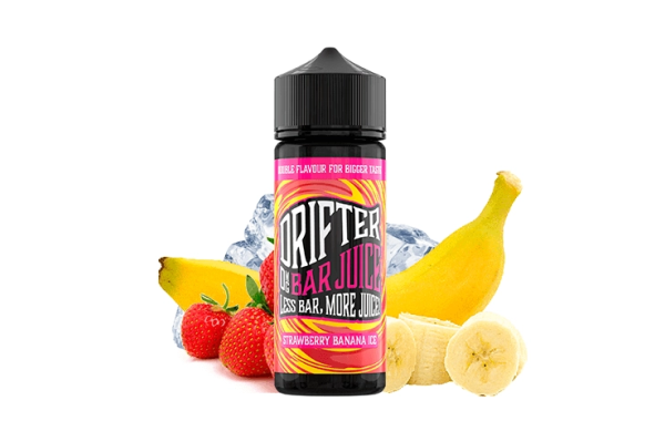Strawberry Banana Ice 100ml 00mg-Juice Sauz Drifter